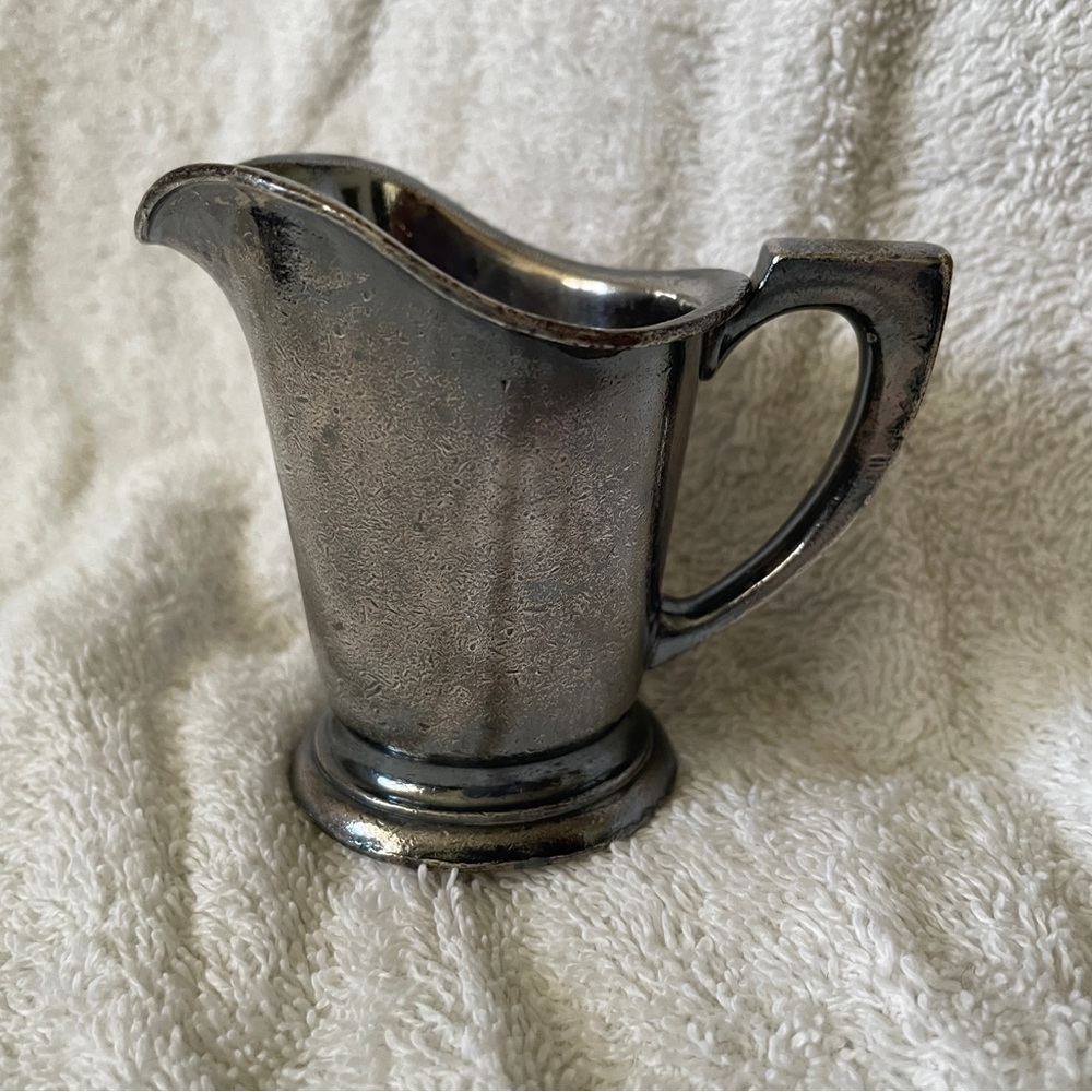 Vintage R.Wallace Silver plated Creamer Pitcher